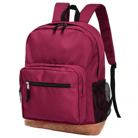 Τσάντα Πλάτης Μπορντώ Ανατομική Εφηβική 43x30x14cm