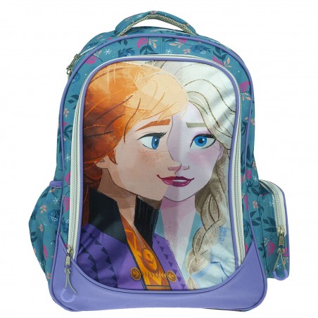 Τσάντα Δημοτικού Οβάλ Frozen 46x35x20cm