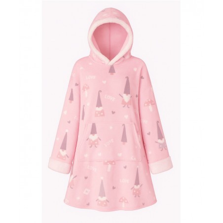 LOV-ELX ΧΡΙΣΤΟΥΓΕΝΝΙΑΤΙΚΗ ΓΥΝΑΙΚΕΙΑ ΡΟΜΠΑ PONCO ΚΟΥΚΟΥΛΑ ΦΛΙΣ ΡΟΖ