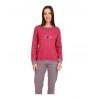 LYDIA CREATION Γυναικεία Πυζάμα Βαμβακερή Normal Fit 25606-1 Κόκκινο
