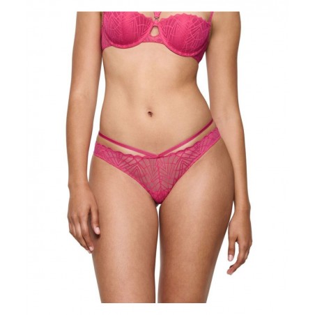 TRIUMPH The Night In Vegas String Γυναικείο Σλιπ Normal Fit Πολυαμίδιο 10224867-6653 Φούξια