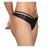 TRIUMPH That Night In Vegas String Γυναικείο Σλιπ Normal Fit Πολυαμίδιο 10224867-0004 Μαύρο