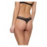 TRIUMPH That Night In Vegas String Γυναικείο Σλιπ Normal Fit Πολυαμίδιο 10224867-0004 Μαύρο