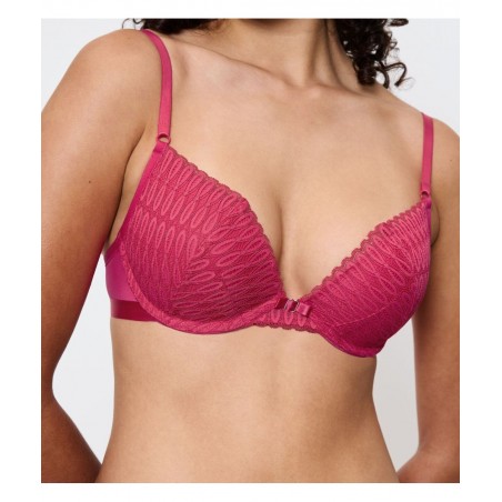 TRIUMPH Aura Spotlight T Whu Γυναικείο Σουτιέν Πολυαμίδιο Normal Fit 10216452-6653 Φούξια