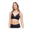 TRIUMPH AMOURETTE CHARM T P Γυναικείο Σουτιέν Χωρίς Μπανέλες Normal Fit Πολυαμίδιο 10214457-00JO Μπλέ