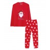 FUANNA Σετ Γυναικεία Χριστουγεννιάτικη Πυζάμα Santa Christmas 3139 Κόκκινο