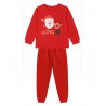 JOIN Παιδική Χριστουγεννιάτικη πυτζάμα HO HO HO Βαμβάκι BB3 Κόκκινο