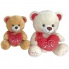 Αρκουδάκι Λούτρινο με Καρδιά 30cm