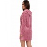 LYDIA CREATIONS Γυναικεία Χειμερινή Ρομπα Normal Fit Πολυεστέρας 25589-1 Ρόζ