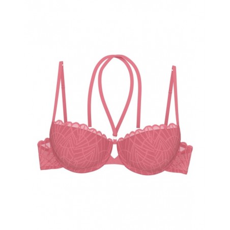 TRIUMPH THAT NIGHT IN VEGAS WHP Γυναικείο Σουτιέν Normal Fit Πολυαμίδιο 10224874-3880 Σκούρο Ρόζ