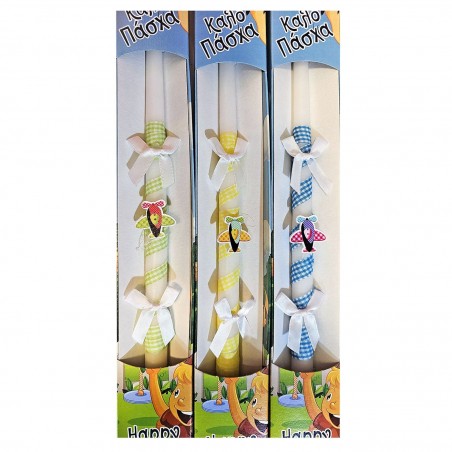 Λαμπάδα Αεροπλανάκι σε Χρωματιστό Κουτί 36cm x ø17mm