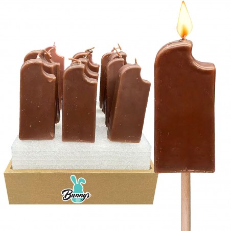 Κερί Παγωτό Ξυλάκι 11x5,5x2,5cm (H:22cm)