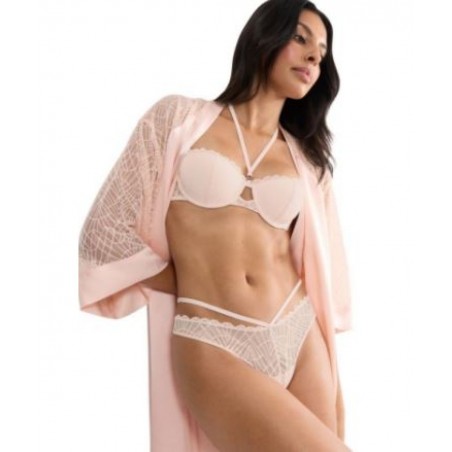 TRIUMPH That Night In Vegas String Γυναικείο Σλιπ Normal Fit Πολυαμίδιο 10224867-0040 Απαλό Ροζ