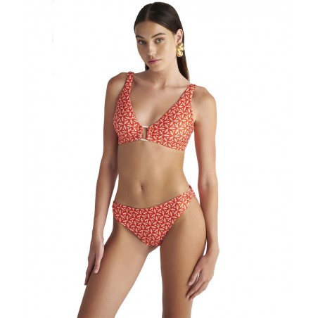 BLU4U ΓΥΝΑΙΚΕΙΟ ΜΑΓΙΟ ΣΛΙΠ ΠΟΛΥΕΣΤΕΡΑΣ NORMAL FIT 25365263-20 ΚΟΡΑΛΙ