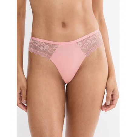10226379-1539 TRIUMPH Γυναικείο Σλίπ COMFORT ALLURE STRING Normal Fit Πολυαμίδιο  Ρόζ