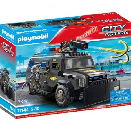 Playmobil City Action Θωρακισμένο Όχημα Ειδικών Δυνάμεων για 5-10 ετών
