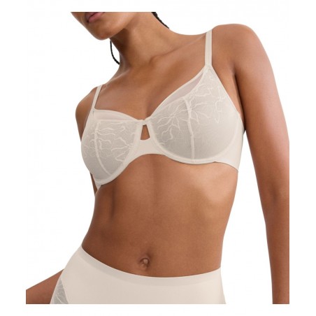 10226401-00NZ TRIUMPH COMFORT CONTOUR W01 ΓΥΝΑΙΚΕΙΟ ΣΟΥΤΙΕΝ ΧΩΡΙΣ ΕΝΙΣΧΥΣΗ ΜΕ ΜΠΑΝΕΛΑ ΠΟΛΥΑΜΙΔΙΟ NORMAL FIT  ΜΠΕΖ