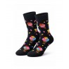 HOHO SOCKS Unisex Κάλτσες Ice cream Βαμβάκι JT-0001-2 Μαύρο