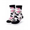 CARNAVAL Unisex Κάλτσες Cow Βαμβάκι ΜΑΥΡΟ