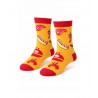 CARNAVAL Unisex Κάλτσες Hot Dog 1090-3 Βαμβάκι Πορτοκαλί