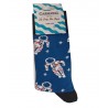 CARNAVAL UNISEX Κάλτσες Σχέδια Space Βαμβάκι Μπλέ