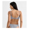 10226701-3602 SLOGGI Γυναικείο Μπουστάκι ZERO Feel 2.00 Push Up Normal Fit Πολυαμίδιο Γκρί