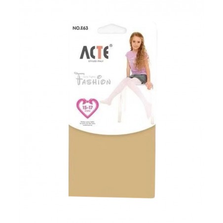 Εφηβικό καλσόν Παρέλασης Κορίτσι Πολυέστερ Μπέζ