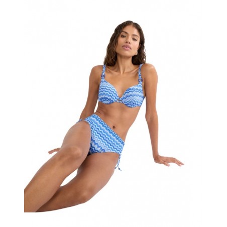 TRIUMPH Mix & Match Summer Midi 01 Γυναικείο Σλίπ Πολυαμίδιο Normal Fit 10226442-M007 Συνδυασμός Γαλάζιου