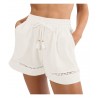 TRIUMPH Summer Wear Shorts Γυναικείο Σόρτς Λινό Normal Fit 10227237-00GZ Μεταξένιο Λευκό
