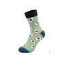Calzeman Κάλτσα Πράσινη με σχέδιο Τράπουλα