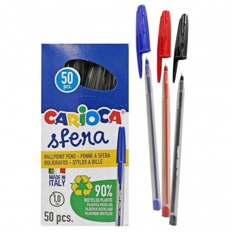 Στυλό Sfera box Carioca Ballpoint 1.0mm 50 PAC