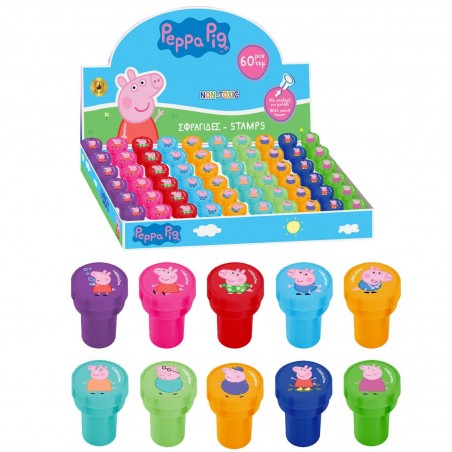 Σφραγίδα Peppa 10 Σχέδια 60 PAC