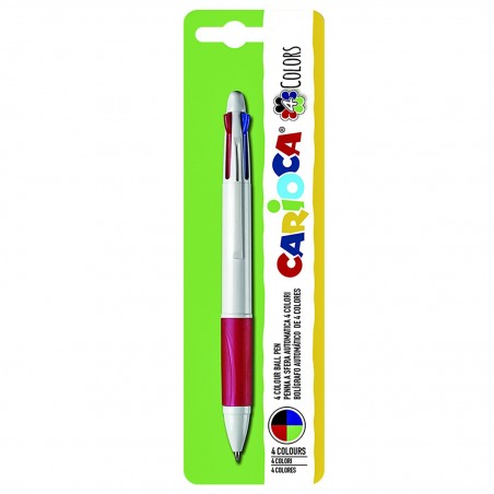 Στυλό 4 Χρωμάτων Carioca Ballpoint 1.0mm