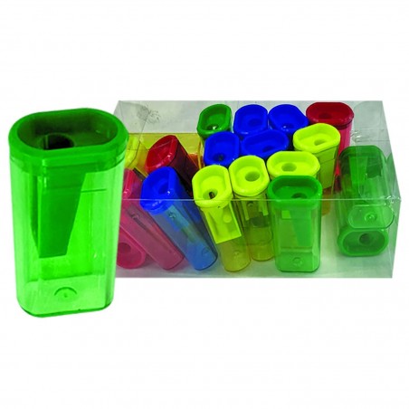 Ξύστρα Βαρελάκι Μονή 4,5x2,5cm 24 PAC