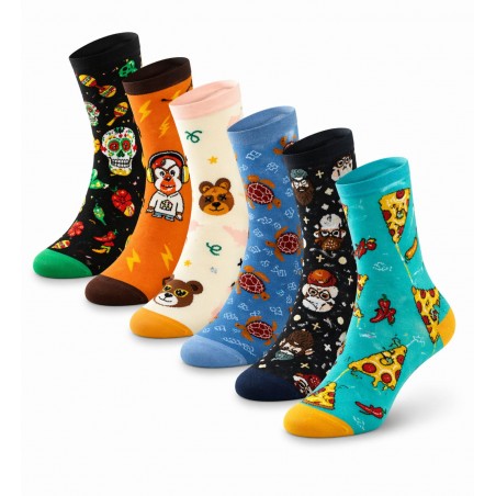 042026-05 JOIN SET 6 UNISEX ΚΑΛΤΣΕΣ ΣΧΕΔΙΑ ΒΑΜΒΑΚΙ ΠΟΛΥΧΡΩΜΟ