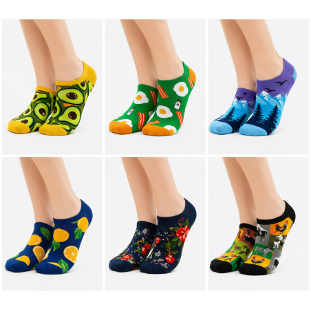 032026-01 JOIN SET 6 UNISEX ΚΑΛΤΣΕΣ ΣΧΕΔΙΑ ΒΑΜΒΑΚΙ ΠΟΛΥΧΡΩΜΟ