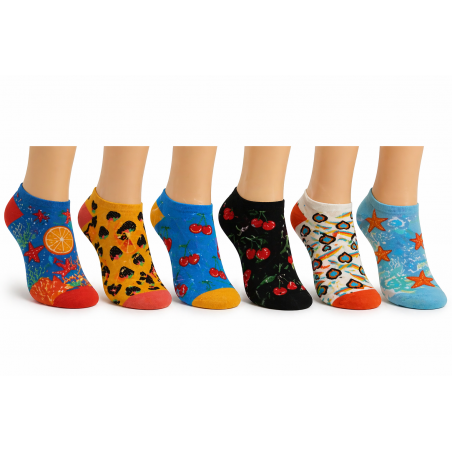 032026-02 JOIN SET 6 UNISEX ΚΑΛΤΣΕΣ ΣΧΕΔΙΑ ΒΑΜΒΑΚΙ ΠΟΛΥΧΡΩΜΟ