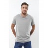 COTTON POINT CP-1100-16 Ανδρικό T-Shirt 155gr Μονόχρωμο Μελανζέ Γκρί