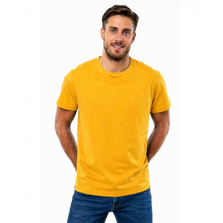 COTTON POINT CP-1100-11 Ανδρικό T-Shirt 155gr Μονόχρωμο Yellow Camel