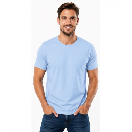 COTTON POINT CP-1100-10 Ανδρικό T-Shirt 155gr Μονόχρωμο SKY BLUE