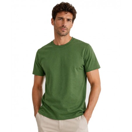 COTTON POINT CP-1100-26 Ανδρικό T-Shirt 155gr Μονόχρωμο Olive