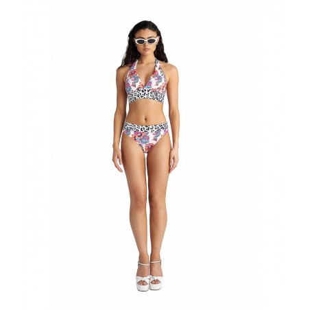 BLU4U Γυναικείο Μπικίνι Σλίπ FLORAL ESCAPE Normal Fit Πολυεστέρας 26365311-06 Φούξια