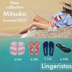 ☀️Νέα συλλογή σε ανδρικές κ γυναικειες σαγιονάρες 
Δες εδώ όλα τα απίθανα χρώματα και σχέδια mitsuko ❤
Www.lingeristas.gr 
Τηλεφωνικη Εξυπηρέτηση 210-8613336 
#lingeristas #lingeristasstores #lingeristaswoman #woman #womanstyle #men #menstyle #summer2022 #beachwear #beachwearfashion #fashion #fashionstyle #mitsuko #sun #beach